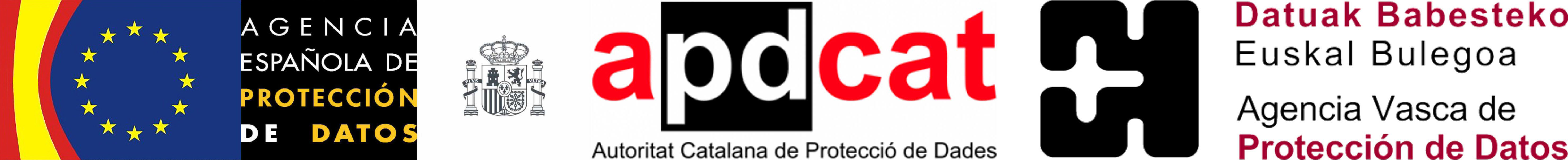 The business center Picasso Business Center Ⓡ complies with the security and data protection protocols of the Spanish Data Protection Agency, Autoritat Catalana de Protecció de Dades and Datuak Babesteko Euskal Bulegoa. Logo Spanish Agency for Data Protection, Autoritat Catalana de Protecció de Dades and Datuak Babesteko Euskal Bulegoa